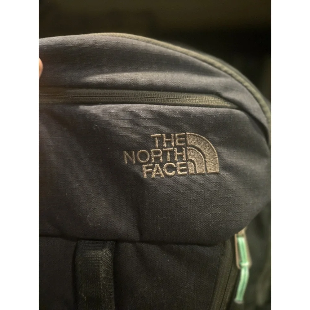The North Face Surge FlexVent Backpack Black Laptop School Travel Book Bag‎